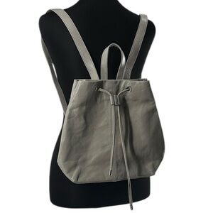 Hobo international Leather Backpack slim sling magnetic close bag boho travel